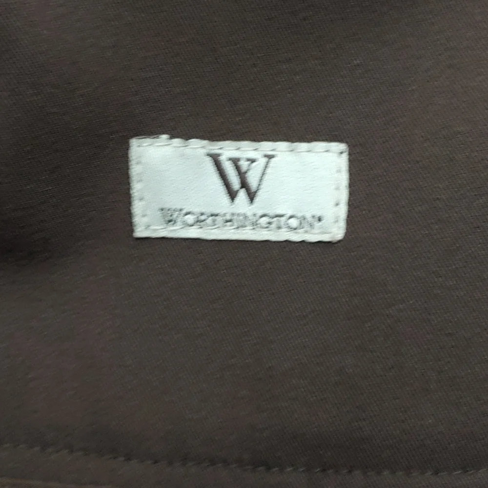 Worthington Women's Size 4 Side Zip, Flared Midi Skirt